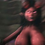 3D Zombie Gets Fucked Hard In A Graveyard Horror Anal
