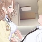 Hot college girl riding and giving handjob for cumshot