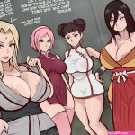 Tsunade Hanabi Sakura Tenten Naruto Arachnart