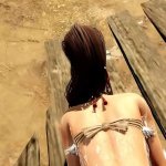 POV Nidalee Queen Of The Jungle sex with massive cumshot on her back