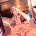 POV Double Handjob Theobrobine