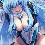 futanari Purple Heart is reverse raped by Rei Ryghts
