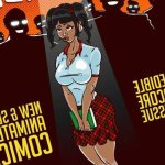 Quadrinhos pornô da aluna precisando de notas