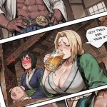 Porn comic Naruto. Tsunade X Raikage. Lyri Sex comic got drunk and