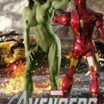 blackwidow fucks hulk cock