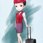 平兼光 空姐漫画