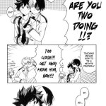 bakugou x deku mangga