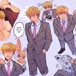 boys love yaoi r18 doujinshi-mob psycho 100/reigen...
