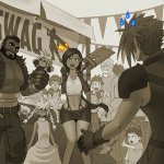 final fantasy cloud strife sex manga