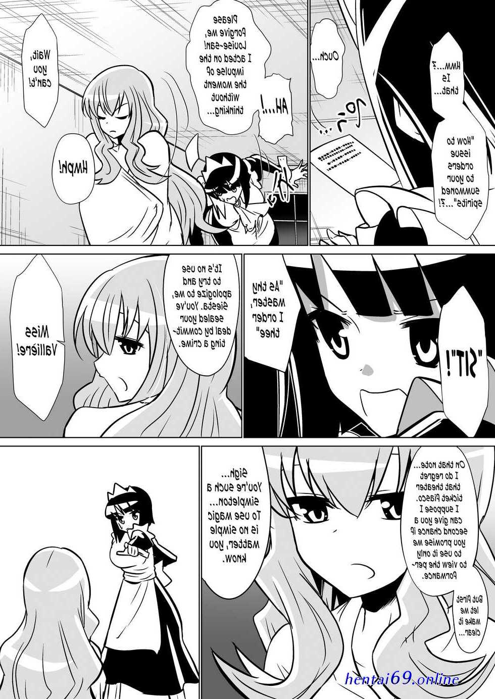 Shihai shoujo dining louise ga shoukan sareru hanashi the story of louise being summoned zero no tsukaima english pedy