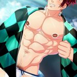 sexo gay tanjiro comics