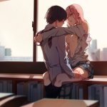 hentai de zero two y hiro