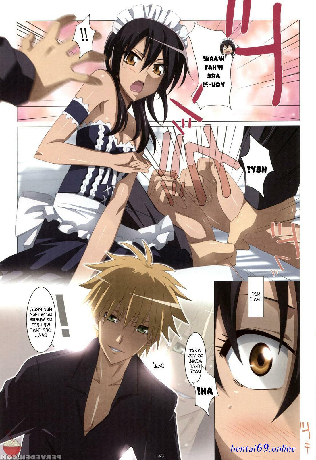 Kaichou Wa Maid-Sama Porn