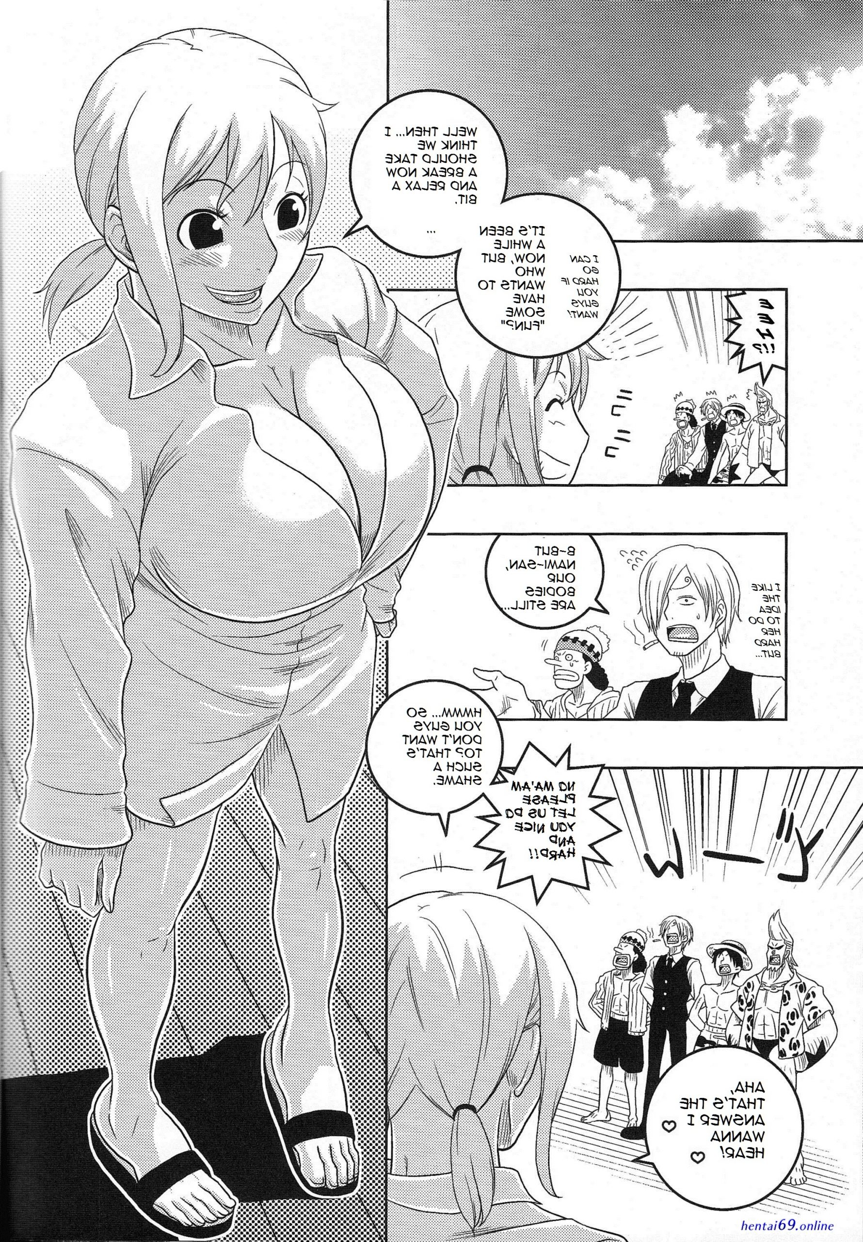 Nami x luffy hentai