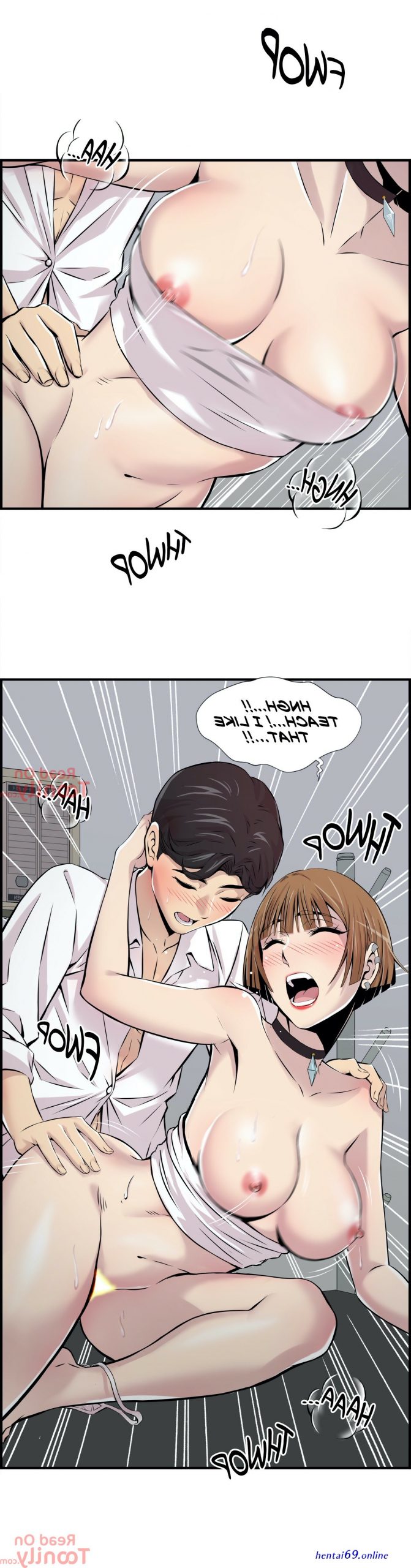 Korean hentai webtoon toilet