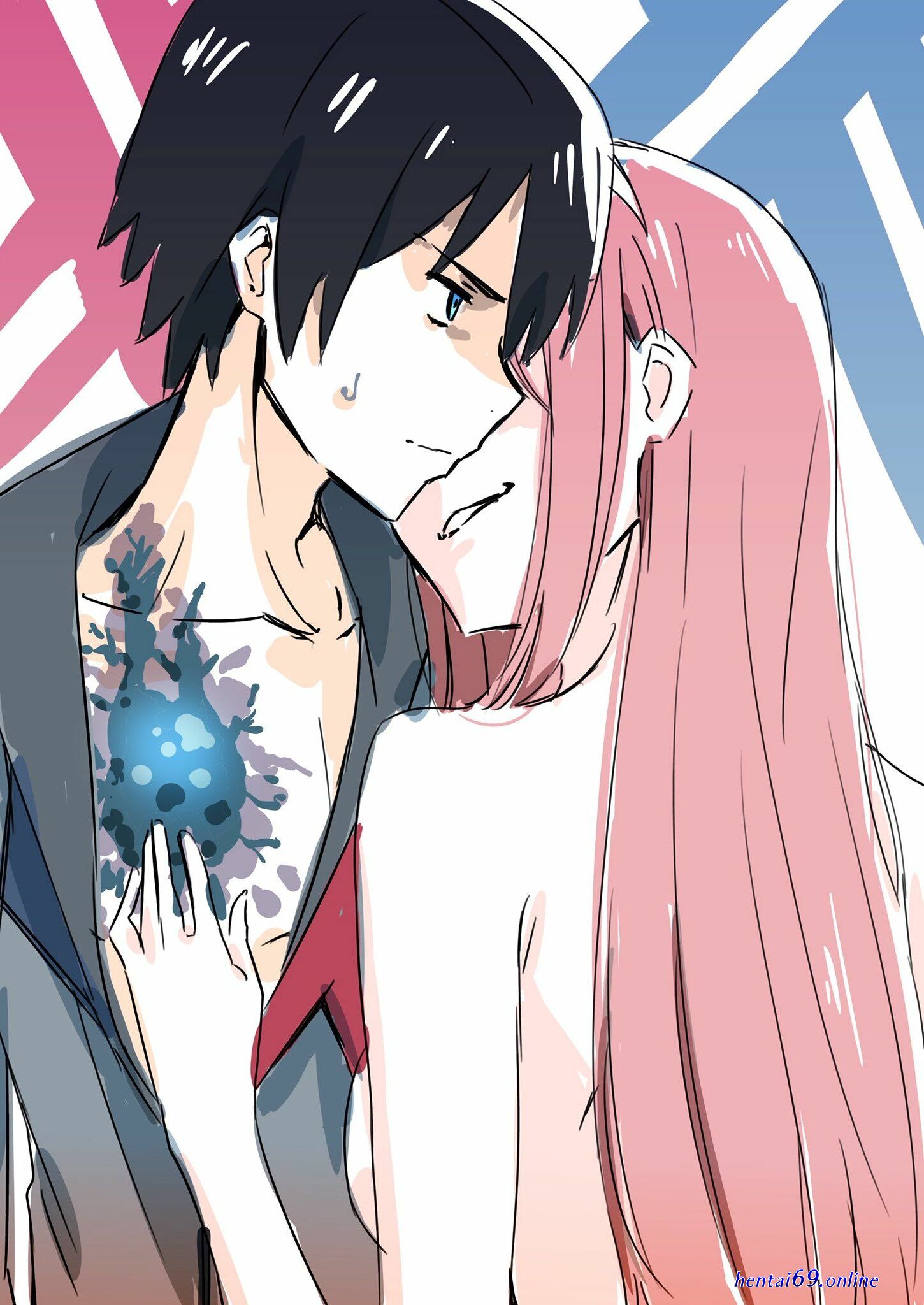 Hentai de zero two y hiro