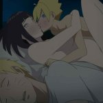 busty sarada hentai comic