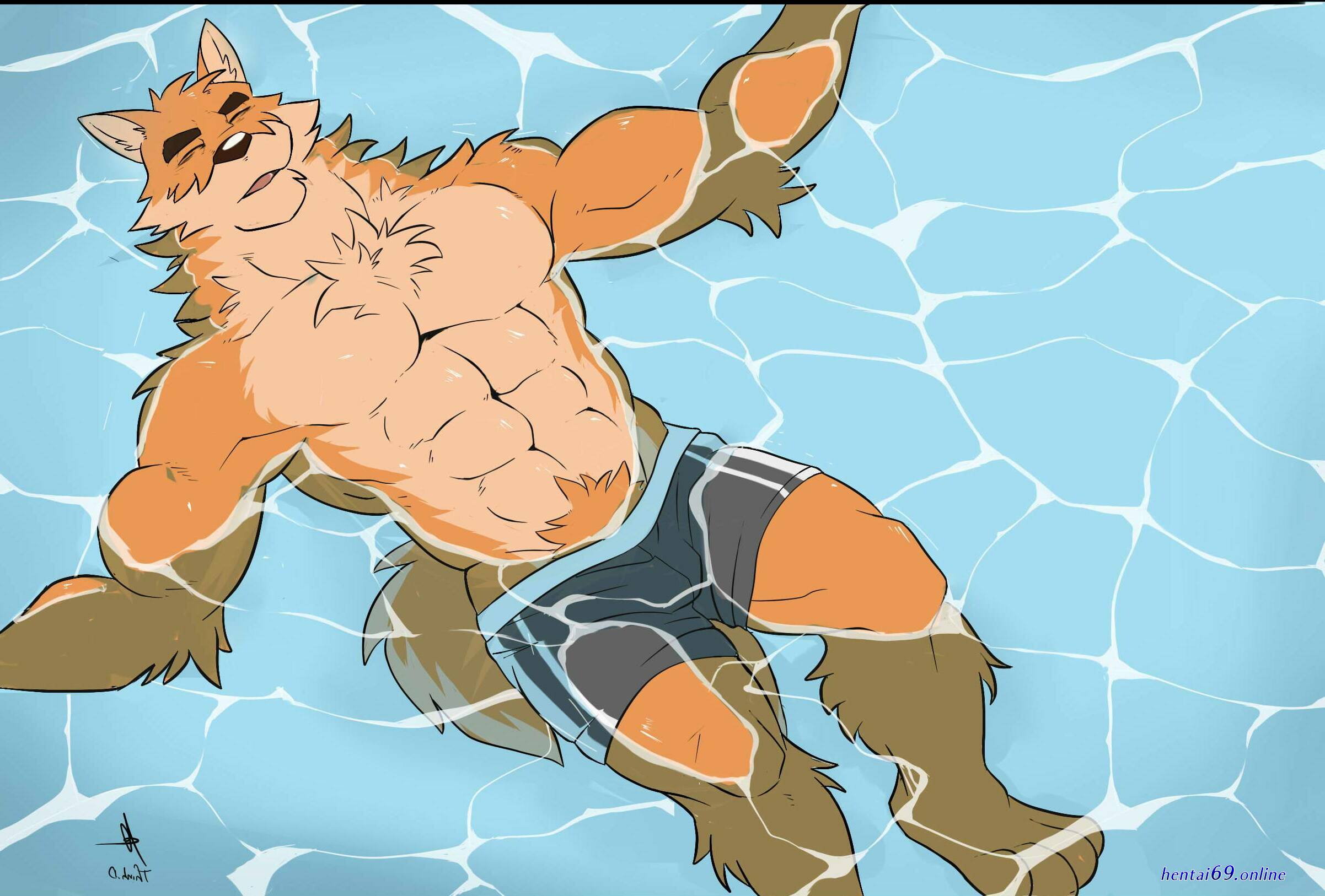 Furry gay manga