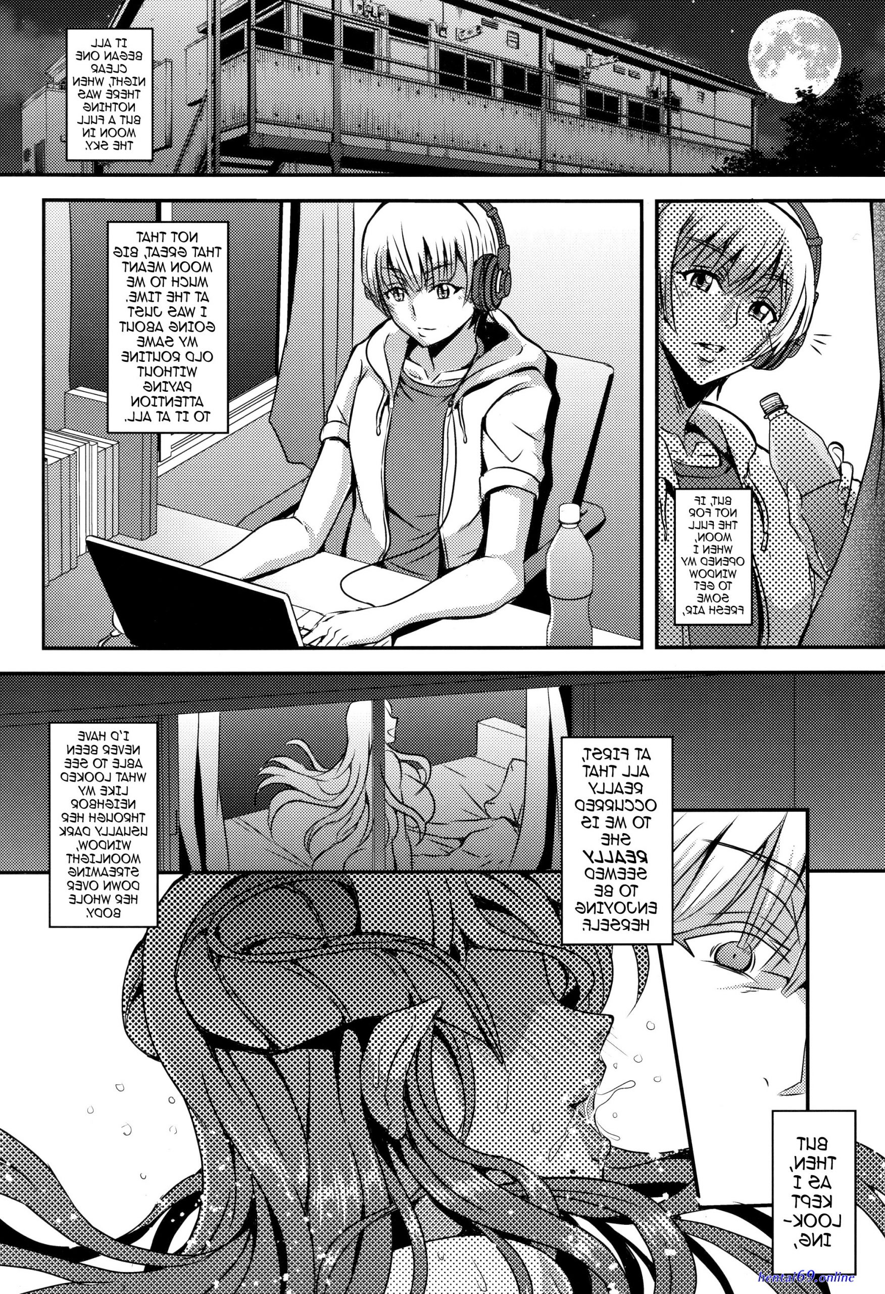 Dick sucking tentacle hentai comic