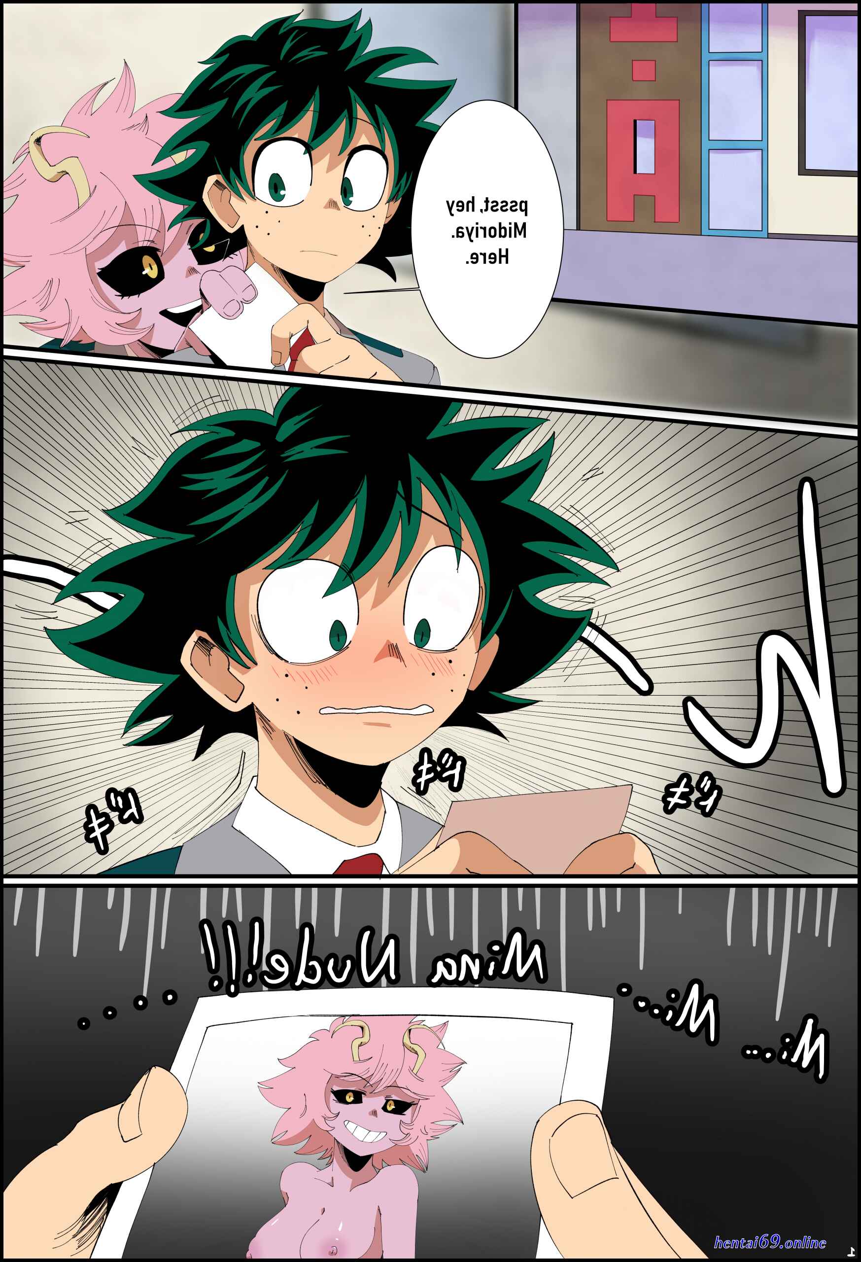 Bakugou x deku porno cómics yaoi