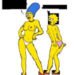 los simpson liza rule34