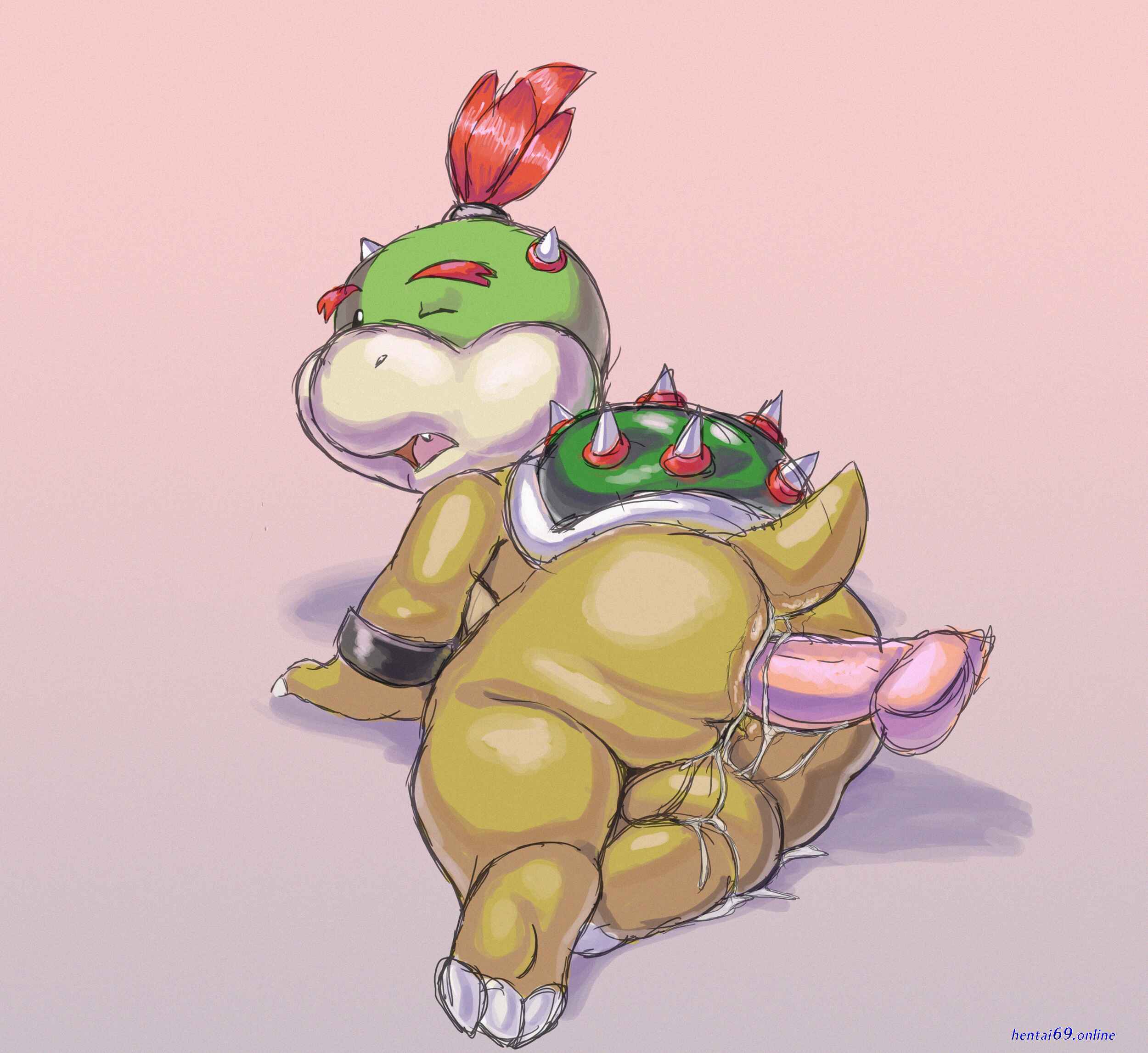 Bowser x bowser jr yaoi hentai