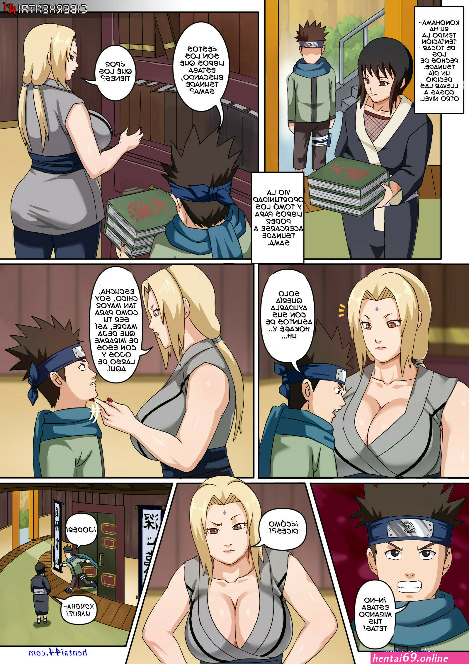 Naruto x tsunade komik hentai