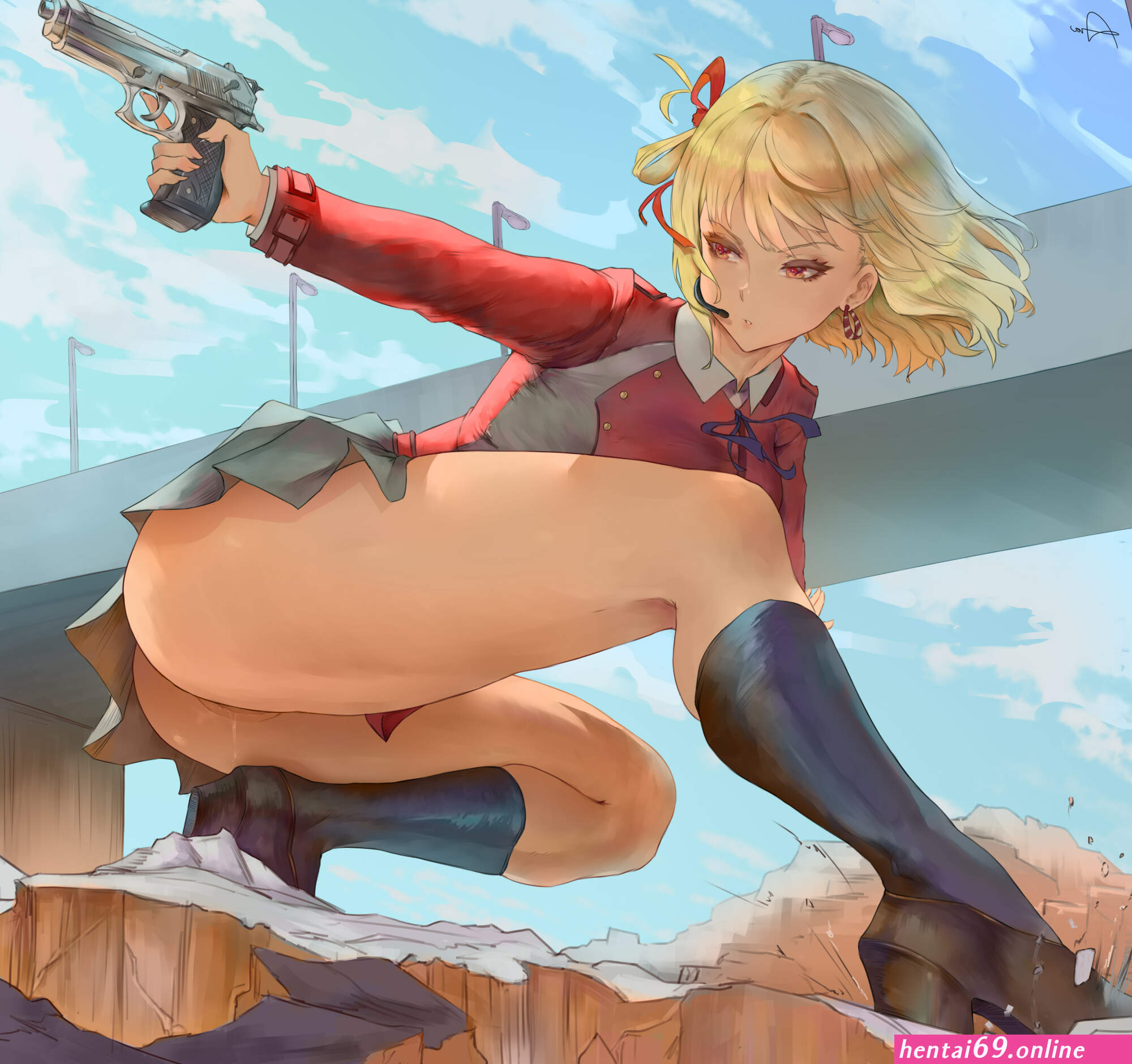 Lycoris recoil hentai pics