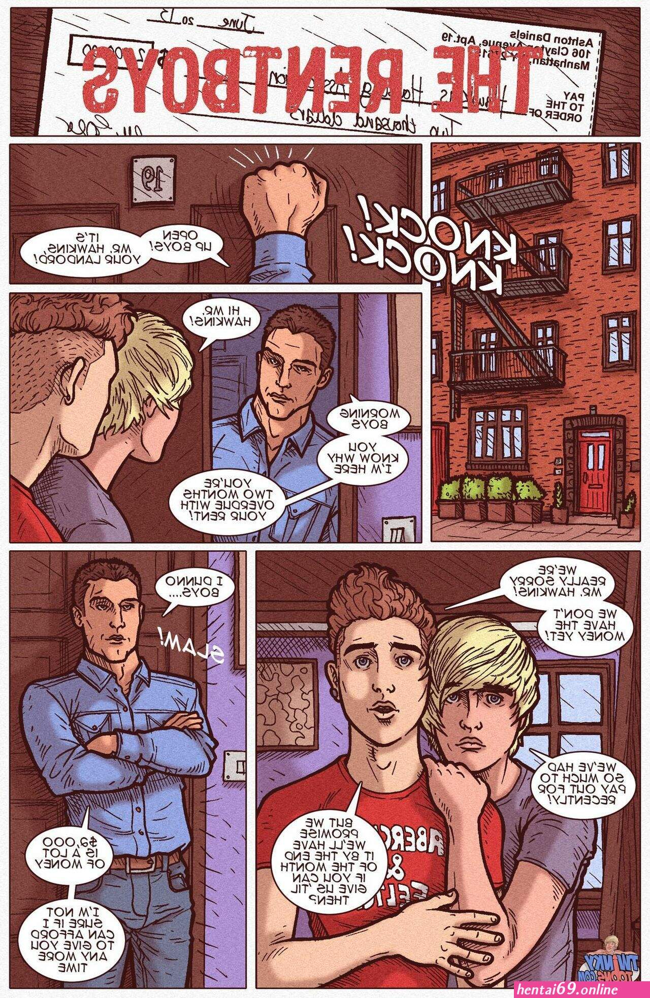 Boy hentai comic gay