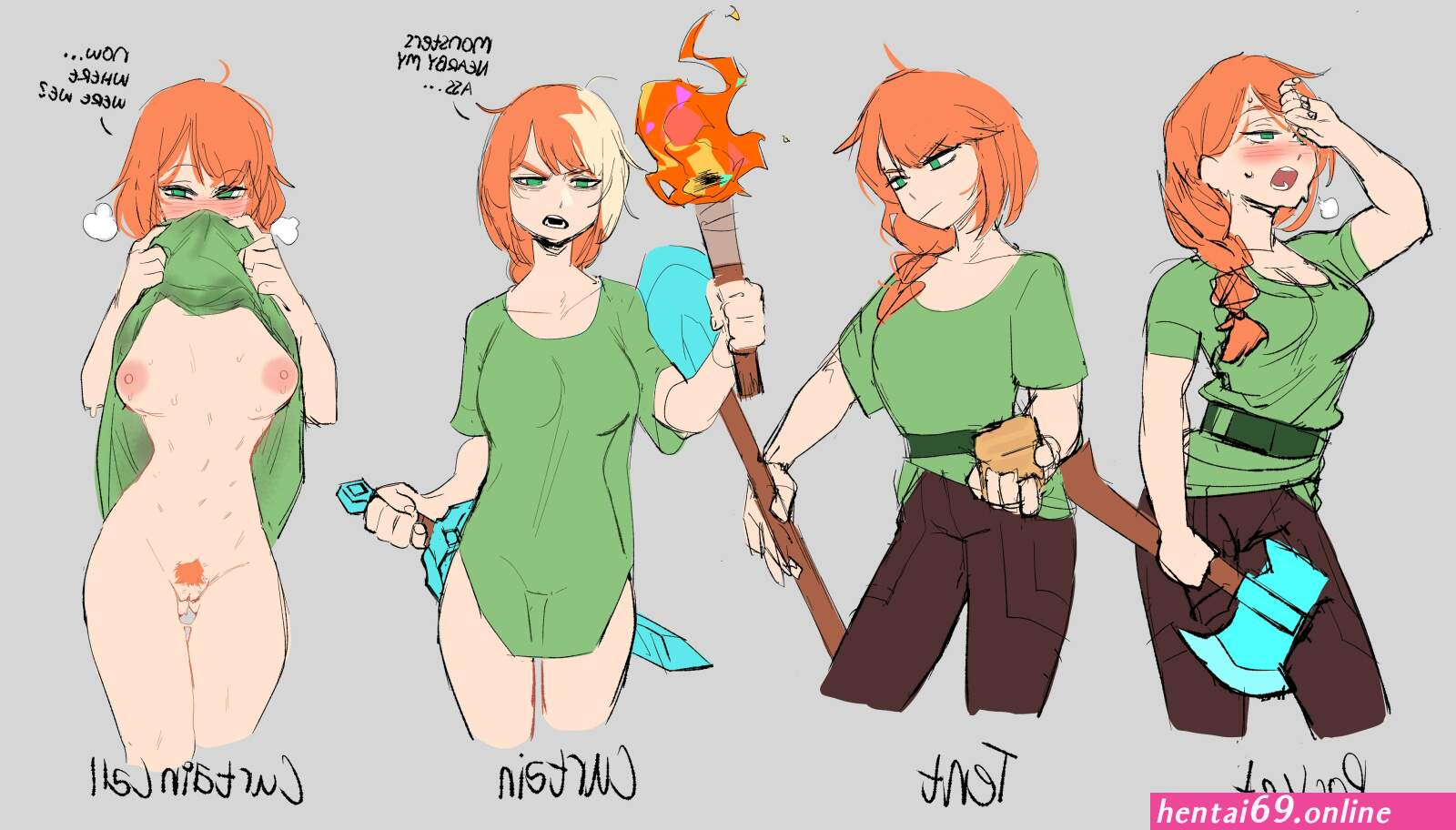 Minecraft hentei