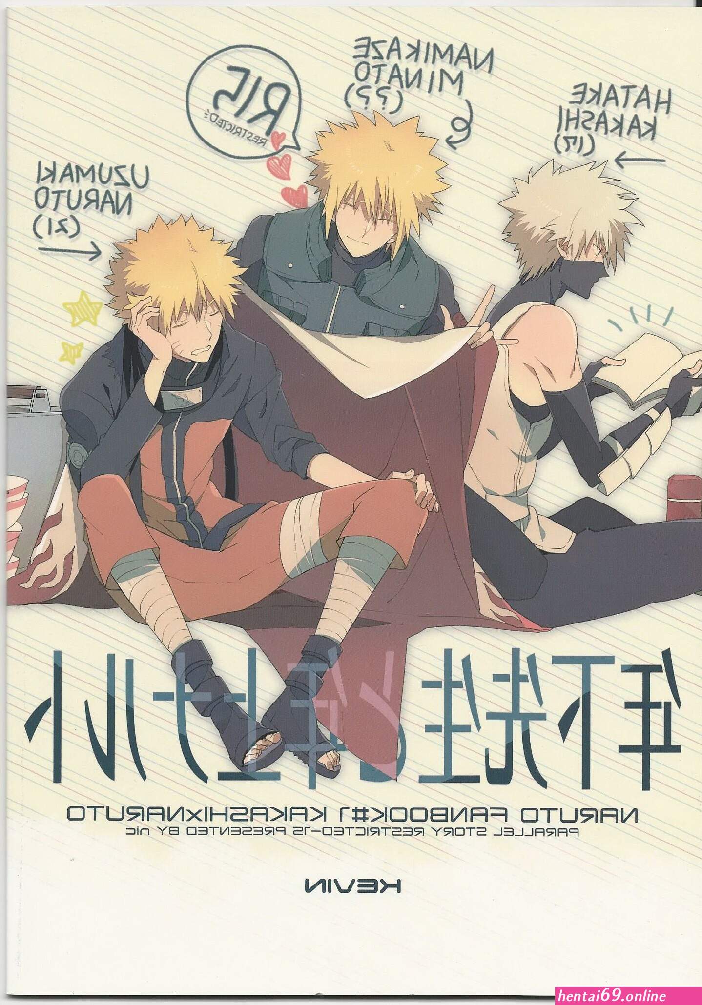 Kakashi minato yaoi 18