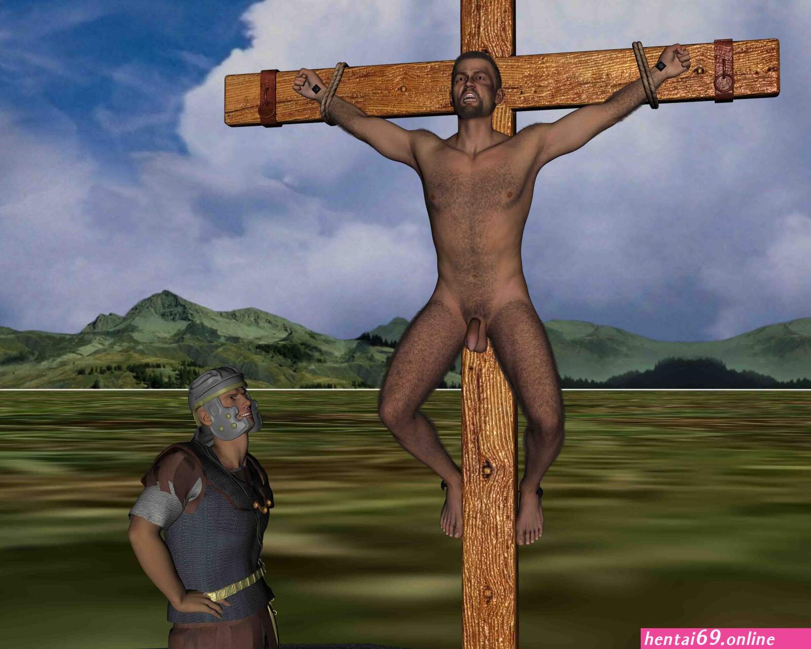 Hentai crucifixion women