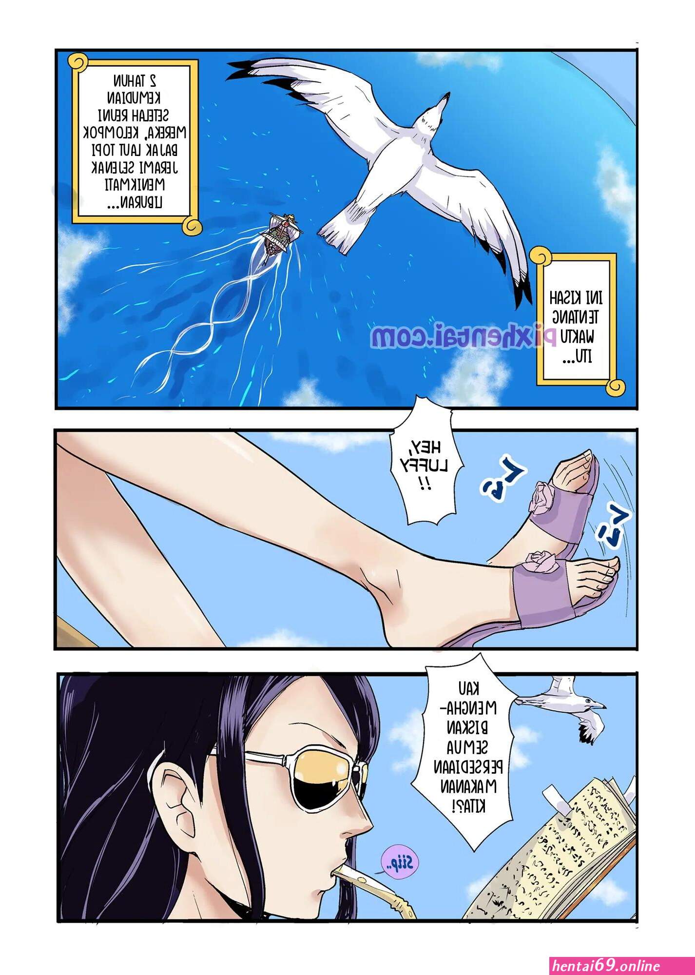 Komik hentai one piece chop stick 2 sub indo