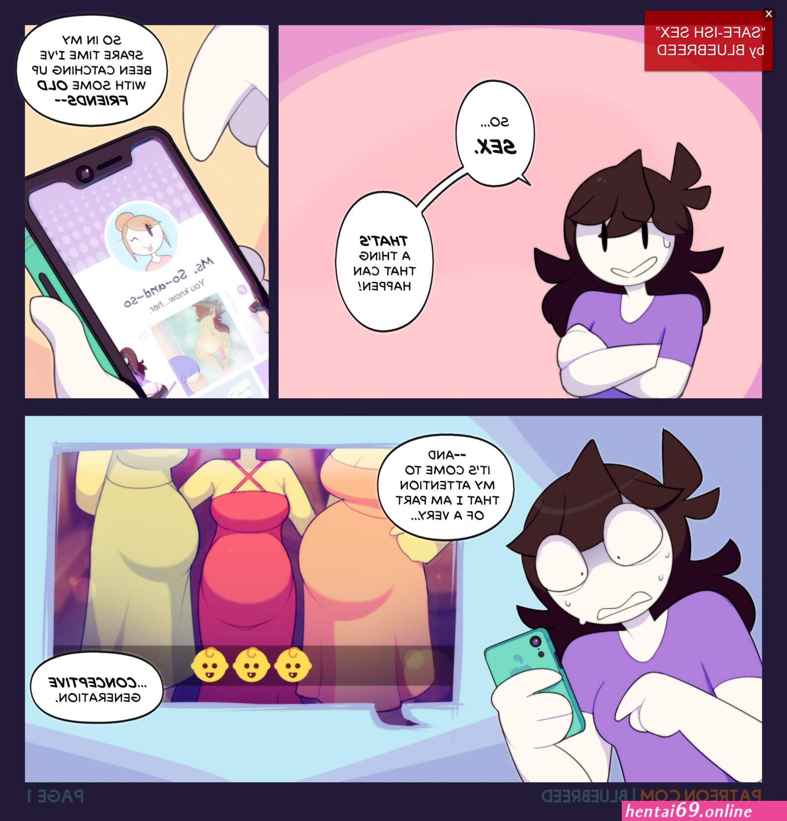 Jaiden rule 34 comic