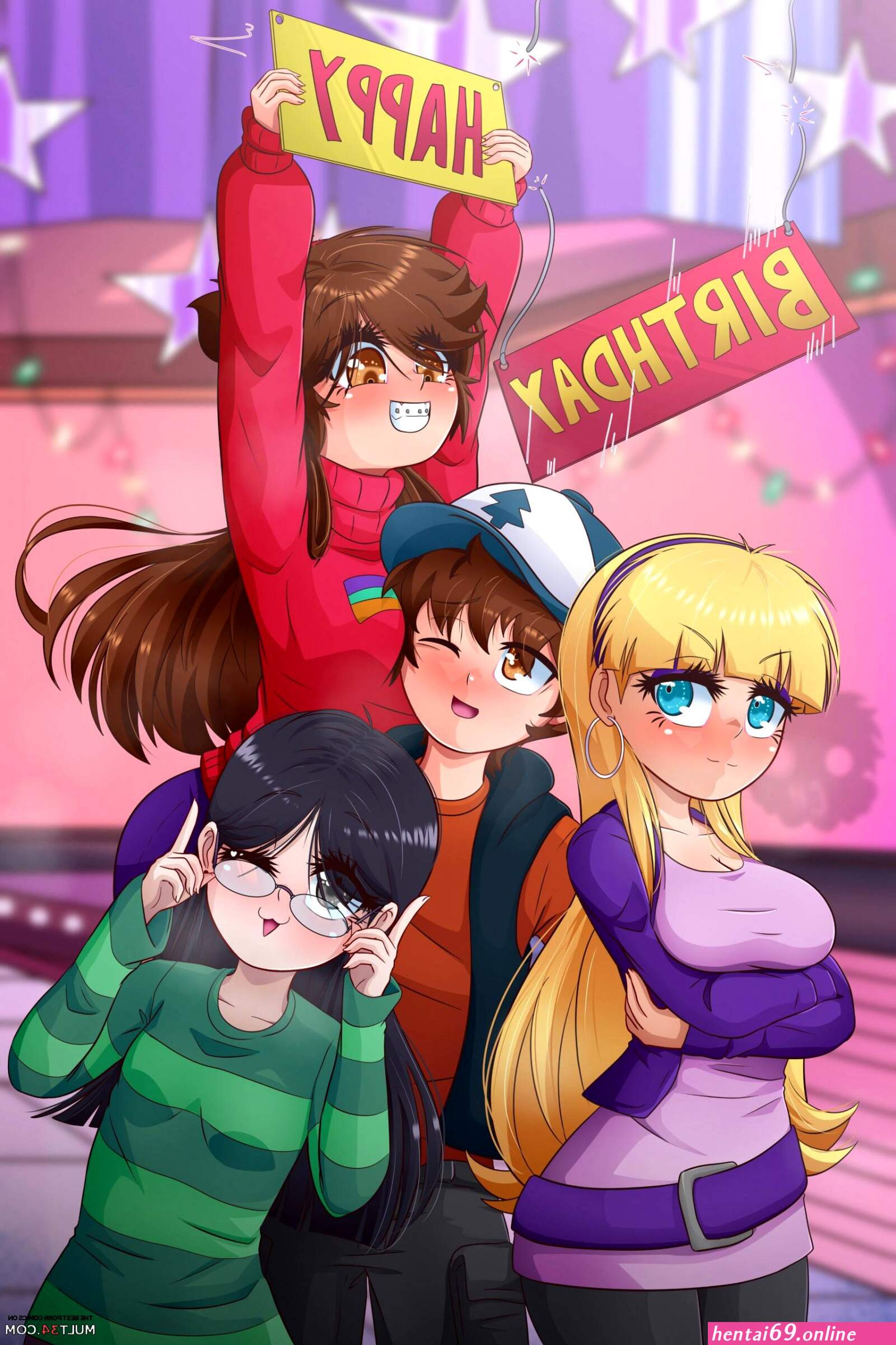 Manga hentai gravity fall em português mabel