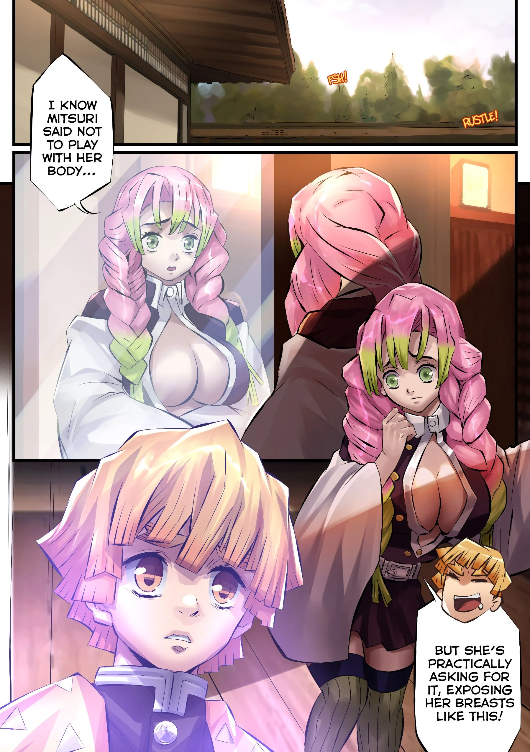 Tanjiro x kanao kantutan comic