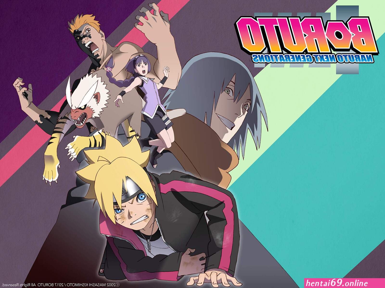 Comic hentai de boruto x himawari pagina 1.