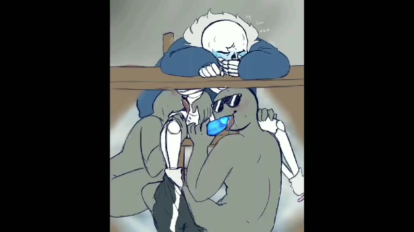 Frisk x sans hentai