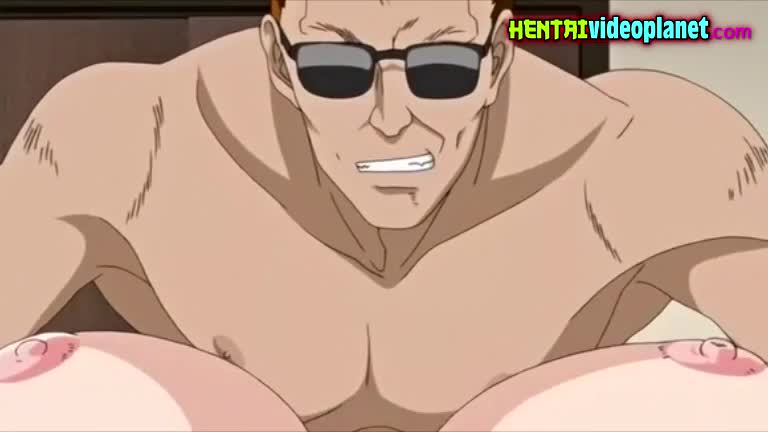 Old man fuck lady anime