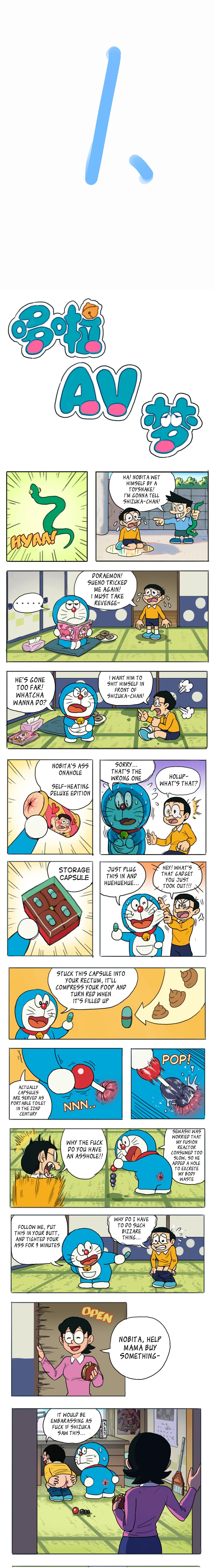 Doraemon hentai comic shizuka mom