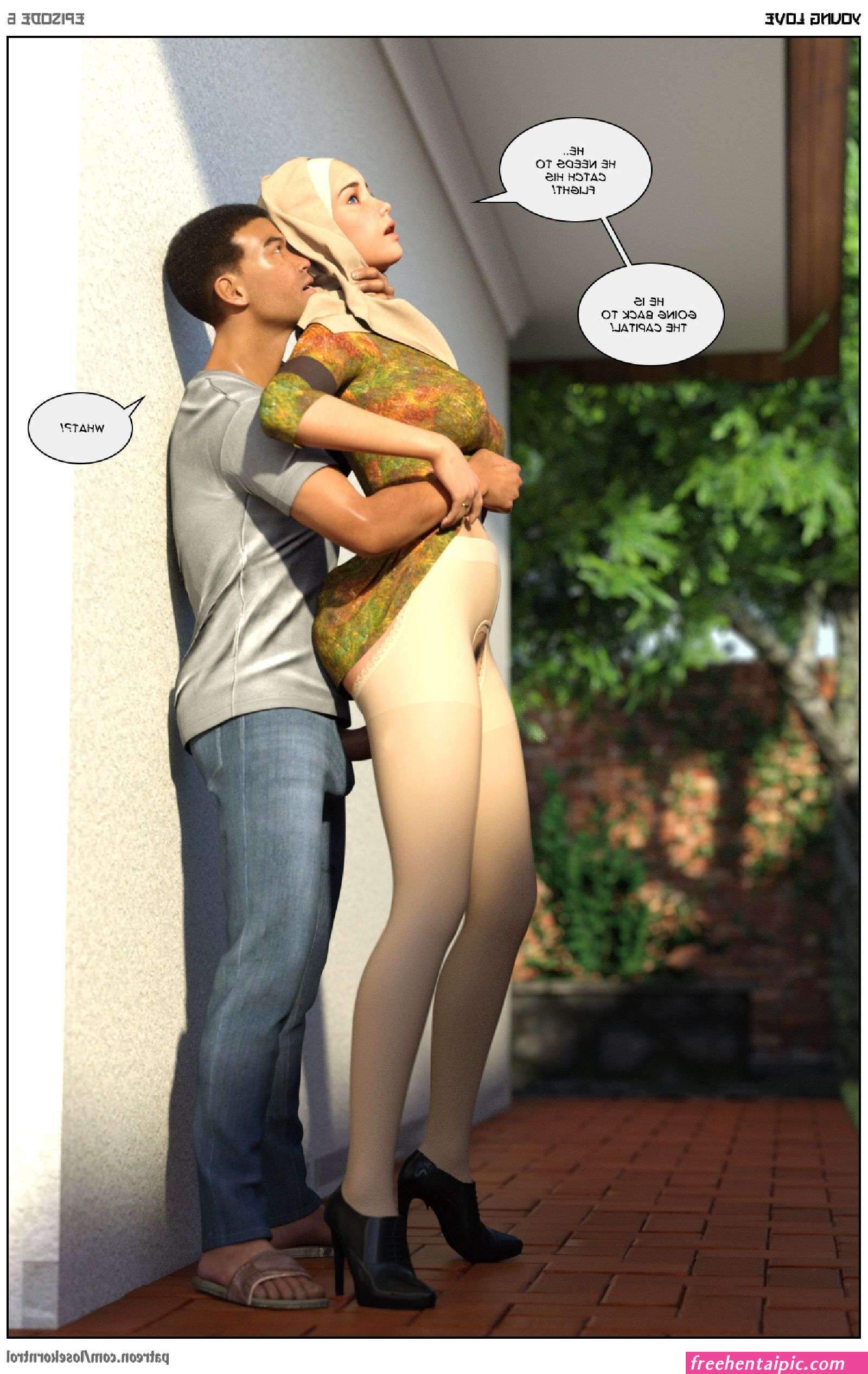 Hijab mom son sex comic
