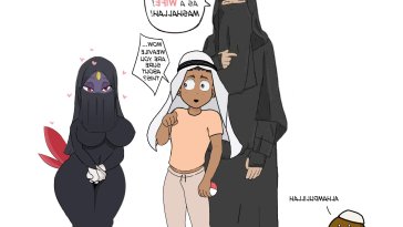 Hijab mom ass cartoon porn pic