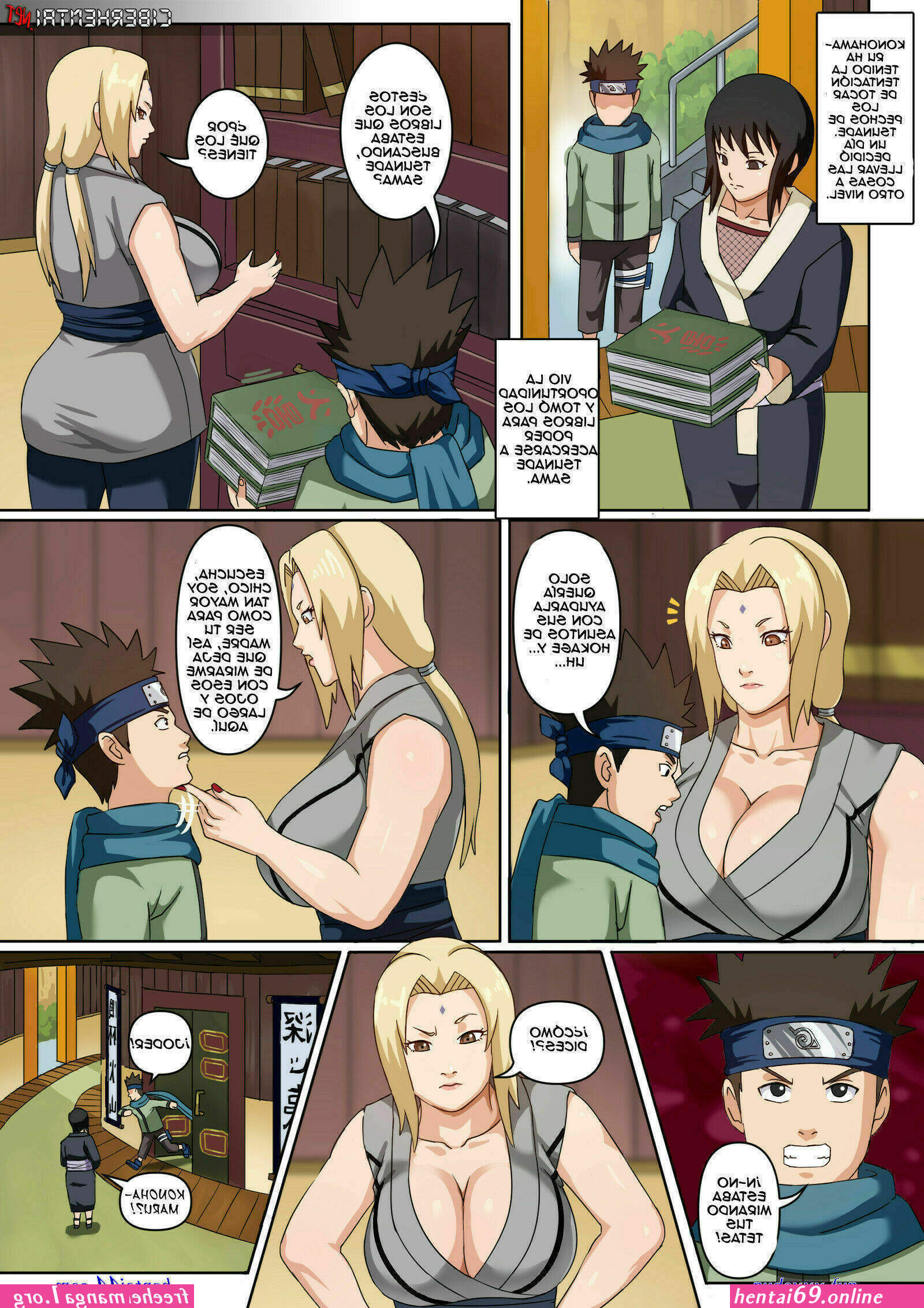 Hentai tsunade sub indo