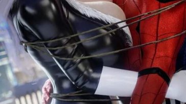 Black cat spider man hentai