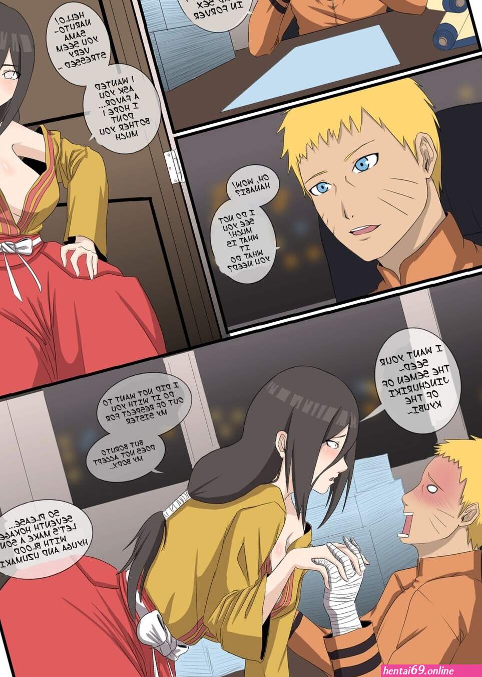 Hanabi comic hentai