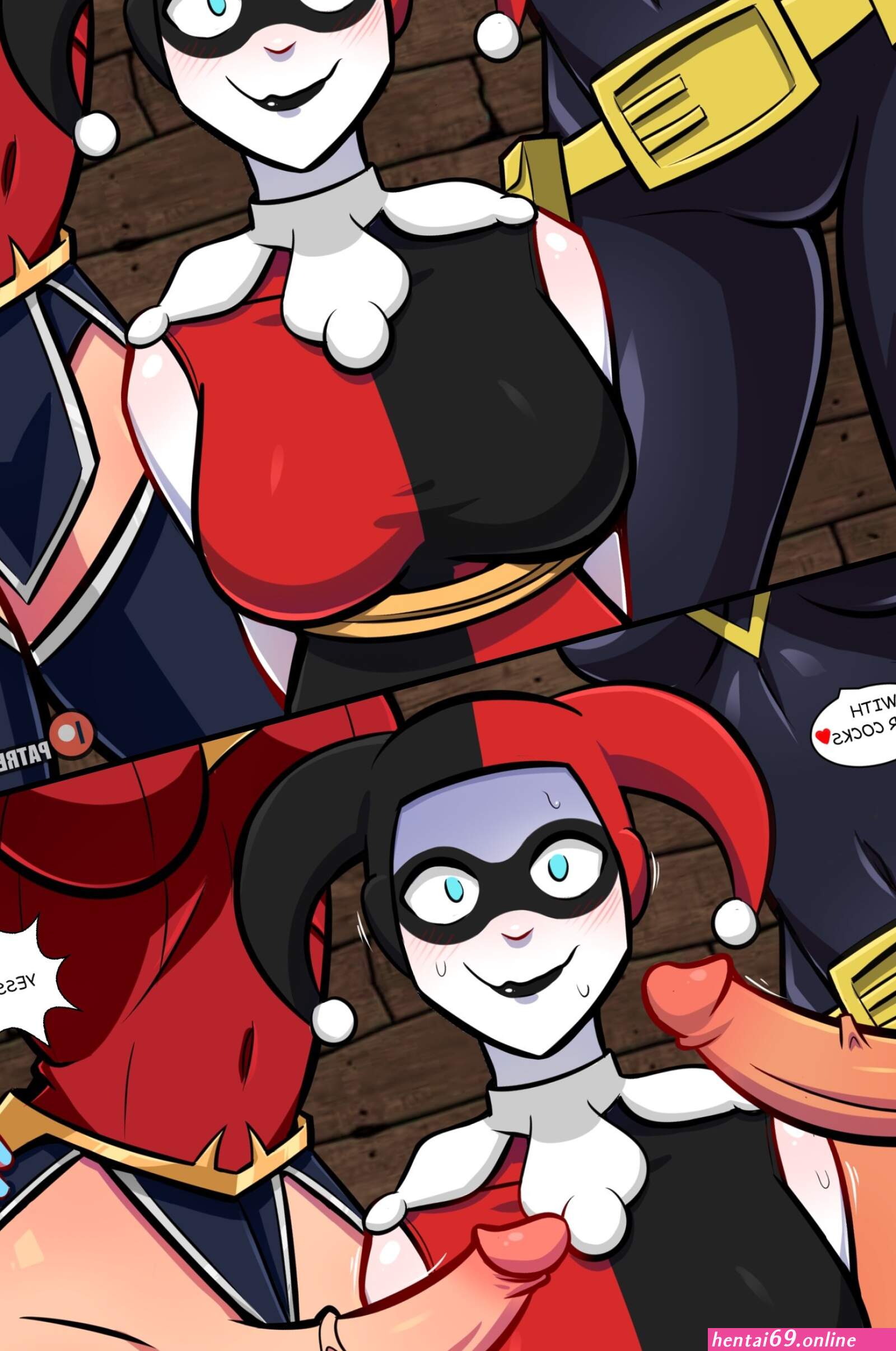 Harley quinn futa comics
