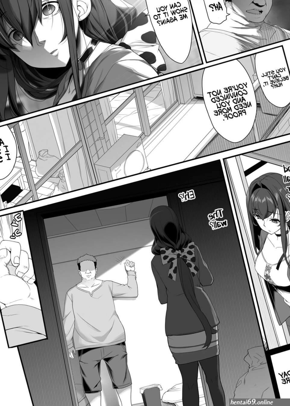 Hentai manga hidden sex cheating old man