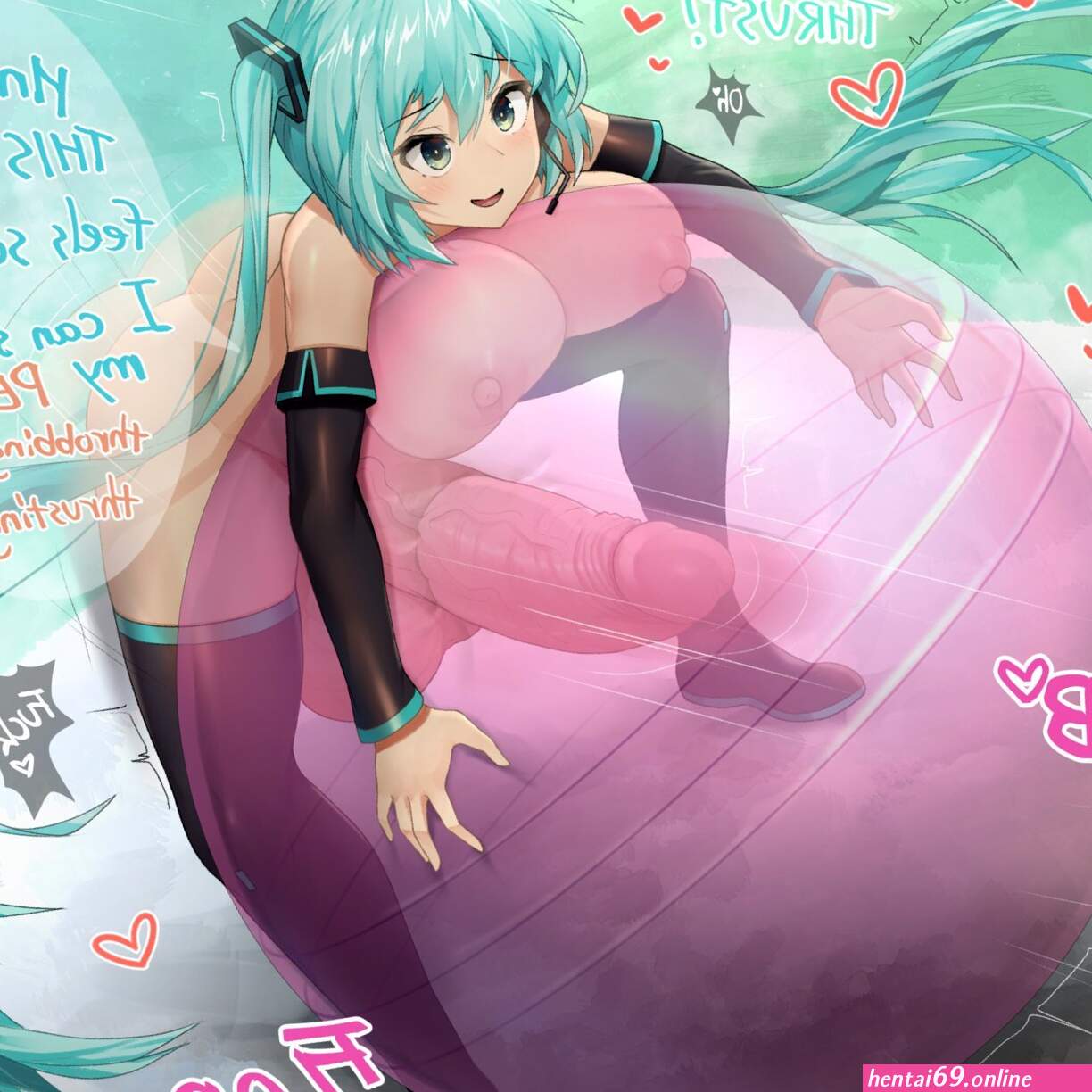 Miku hatsune futanari