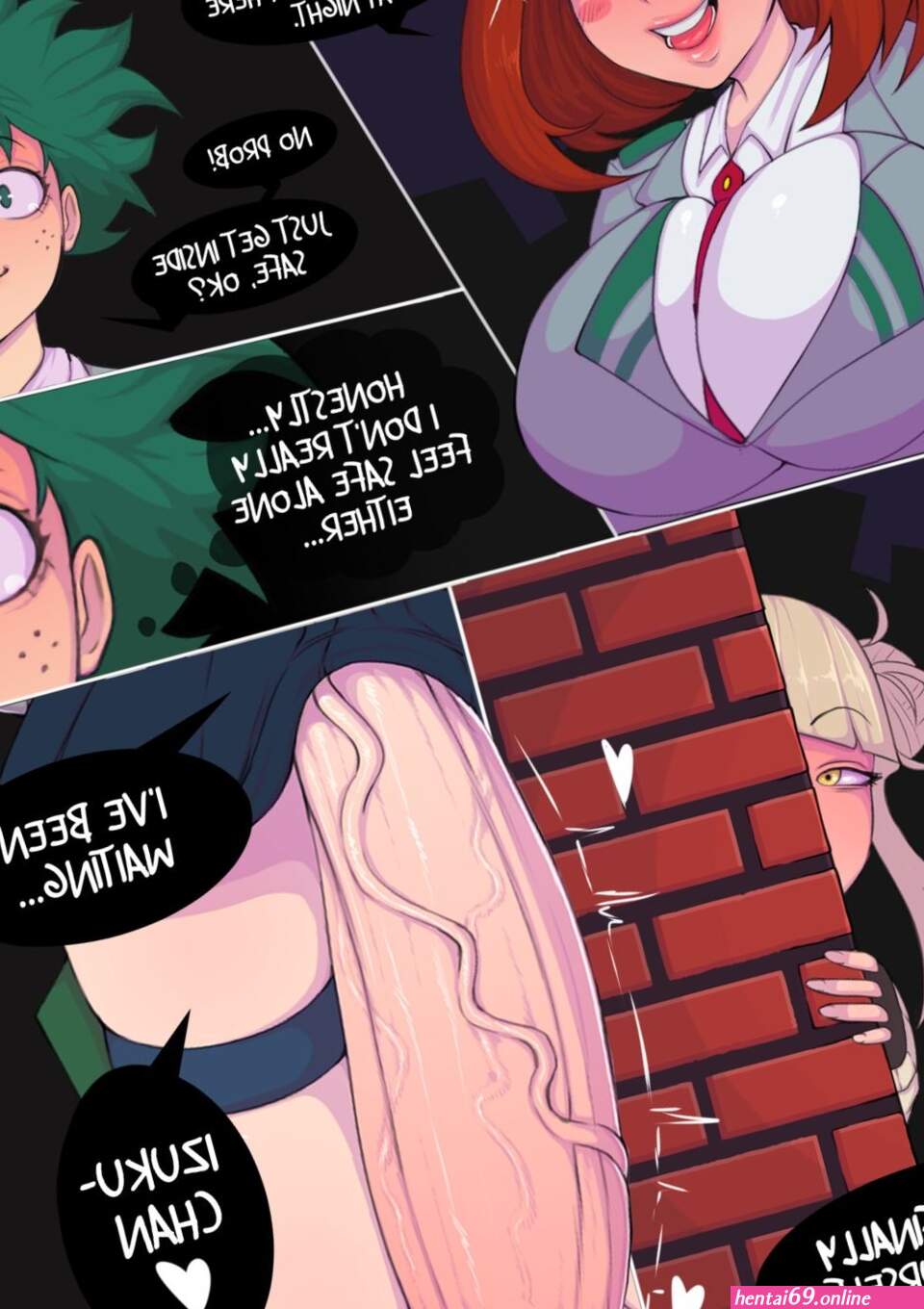 My hero academia futa comic