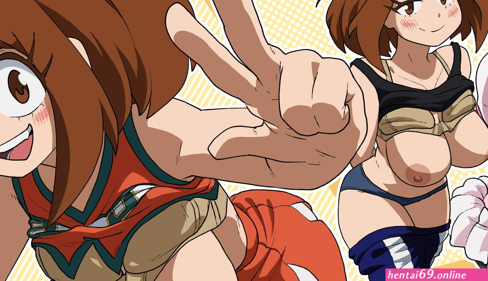 My hero academia uraraka hentai